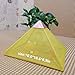YUDNLIB Pure Copper Pyramid, with Breathable Cover & Hook Ball Meditation Energy Amplification Healing Feng Shui Pyramid for Mindfulness Yoga Spiritual Decor Crystal Charging