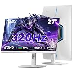 CronusPro – CronusPro Weißer 27 Zoll Gaming Monitor, 320Hz, 1ms MPRT, Fa