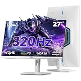 CronusPro White 27 Inch 320Hz Gaming Monitor, 1ms MPRT, 2K QHD, Fast IPS
