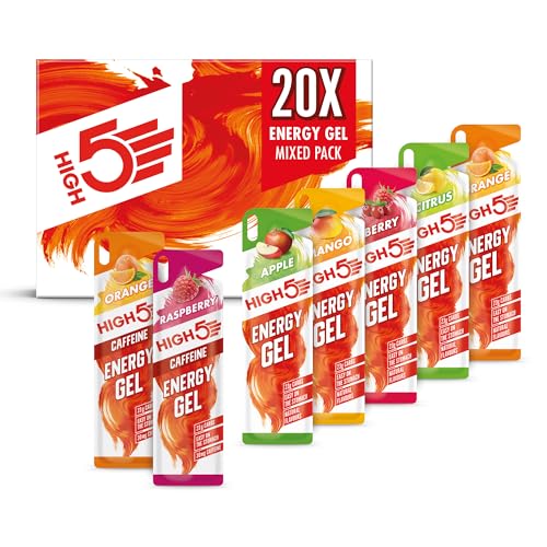 High5 Mixed Flavours Energy Gel 40g (Pack of 20)
