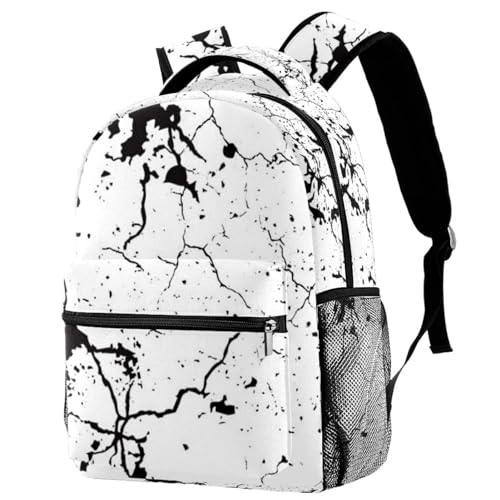 Sac à dos école et voyage pour adolescents imprimé abstrait multicolore