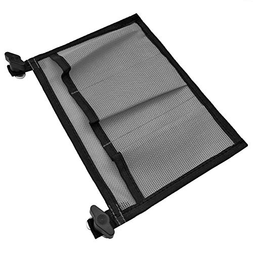 DECDEAL Malha de caiaque para armazenamento de bolsa lateral para barco Bolsa de suporte de pesca Bo