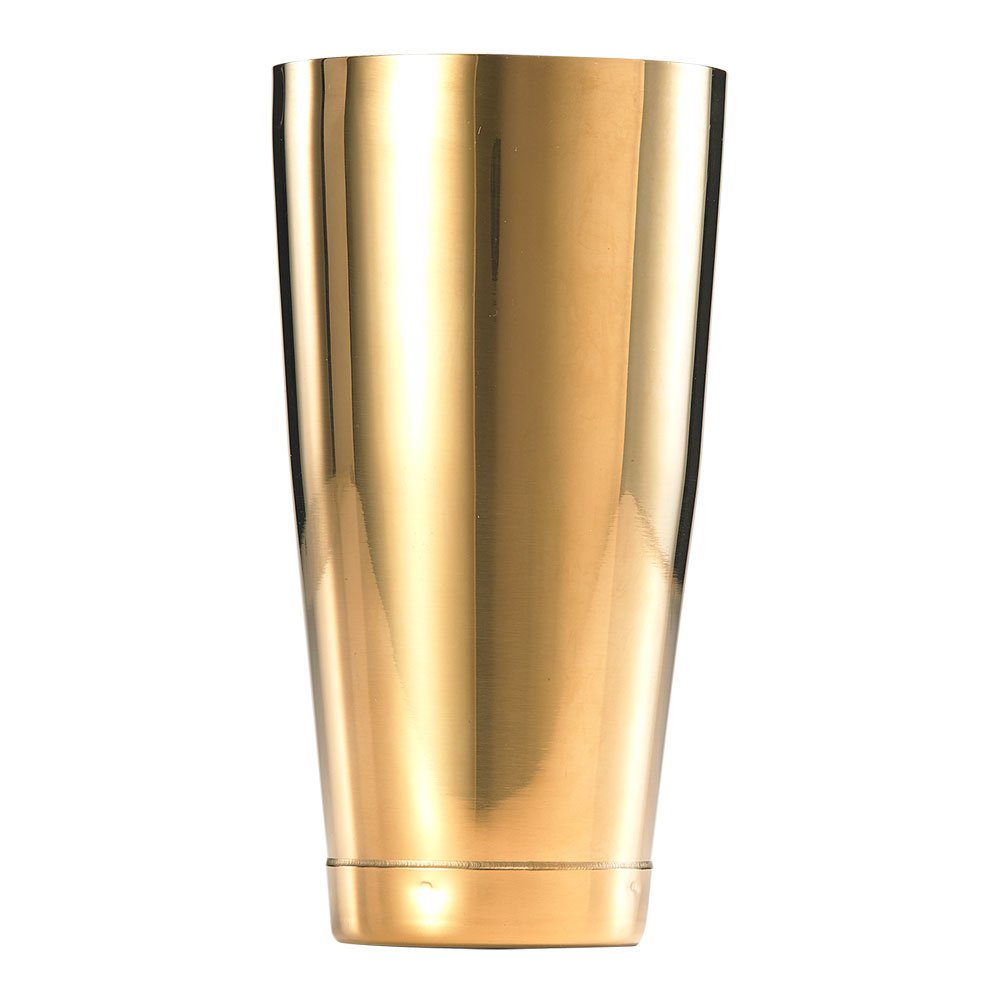 Barfly Weighted Cocktail Mixing Shaker Tin, Stainless Steel, Gold, 9.21 x 0.13 x 17.78 cm