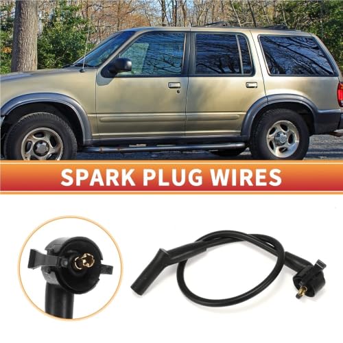 Cables de bujía para Ford Explorer 4.0L que solucionan los tirones del motor y el arranque difícil 2