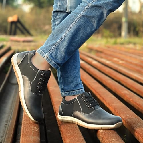 Image of Vellinto AEROFLEX Casual /Semi-Formal Derby ll Stylish, Durable, Lightweight Mocassin Shoes