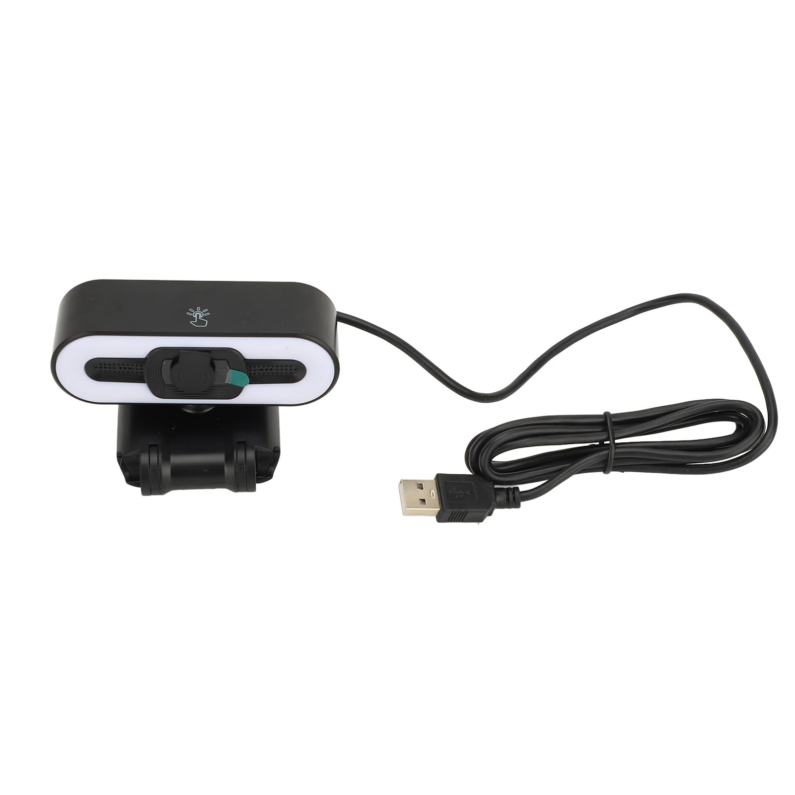 Kamera Internetowa 4K, Kamera Internetowa 4K USB Kamera Komputerowa z Wbudowanym Mikrofonem Super Jasne światło Wypełniające Auto Beauty do Wyświetlacza LCD Laptopa