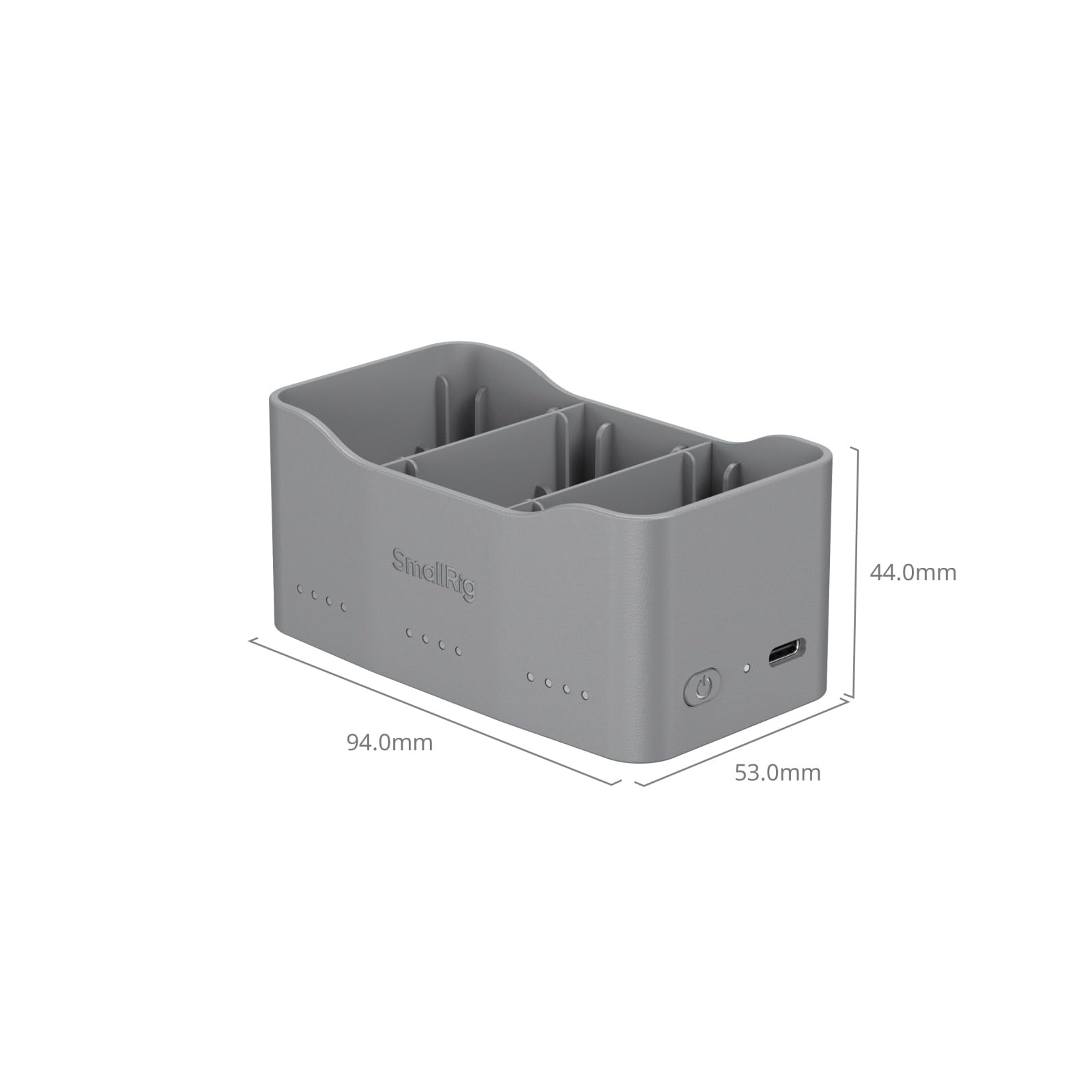 SMALLRIG 65W 3-Kanal-Akkuladegerät für DJI Mini 5/4 / 3 Pro, für DJI Mini 3 Intelligente Flugakkus, Schnellladegerät mit 5 Modi, USB-Ausgang und Mehrfachschutz - 6501