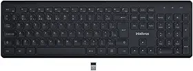 Teclado Sem Fio Intelbras com Clique Silencioso TSI50 Preto