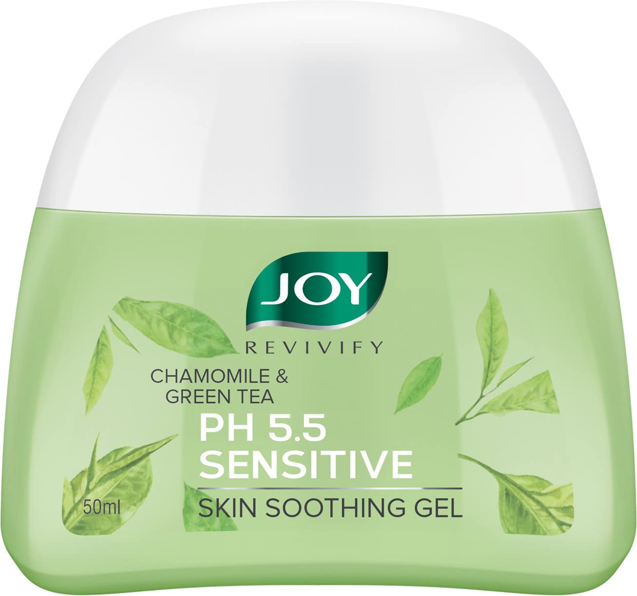 Joy Revivify Chamomile & Green Tea PH 5.5 Sensitive Skin Soothing Gel.