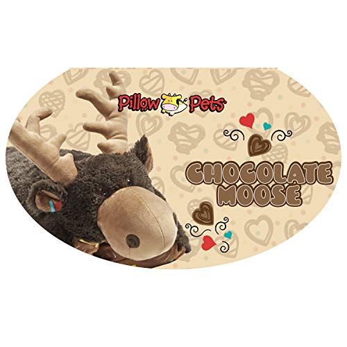 Pillow Pets 04326013H 18 Inch Sweet Scented Chocolate Moose, Stuffed Animal Plush Toy thumb #3