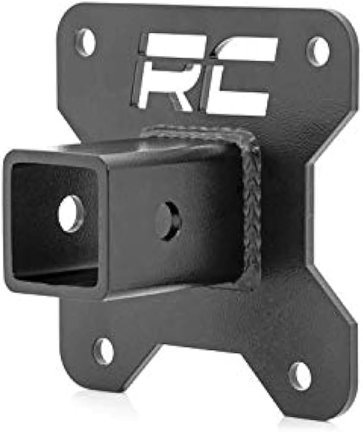 Rough Country UTV Receiver Hitch for 2014-2022 Polaris RZR XP 1000 - 93039, Black, 2"