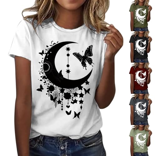 Cute T Shirts for Girls 10-12 Years Old Crew Neck Casual Floral Sunflower Tops Short Sleeve Tees Shirts Cotton Blouses4