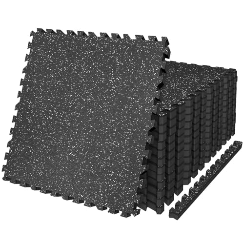 AIRHOP 0.79in Thick 48 Sq Ft Exercise Equipment Mats, 12