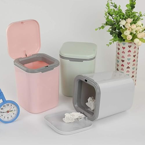 Miniatura 6 de reciclado Tiny computadora Trash Can Papelera, coche, 12 galón