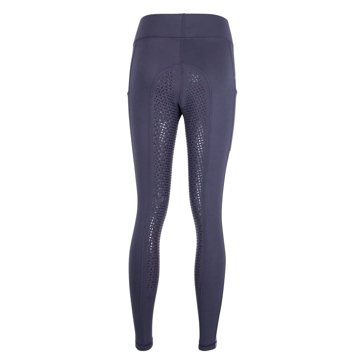 AK Collant Collants/Leggings/Culottes d'équitation Respirant Taille Haute à Enfiler avec poignée en Silicone AKRS 6058