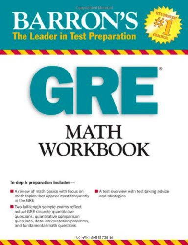GRE Math Workbook (Barron's Gre Math Workbook): Amazon.co.uk: Madore ...