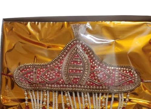 Indian Wedding Bride and Groom Saadi Groom Sehra Use Wedding Sehra Indian Item Set of 1 Multicolor No1