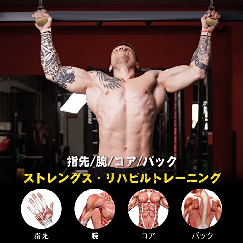 POWER GUIDANCE プルアップボール 手首筋トレ 指力のトレー