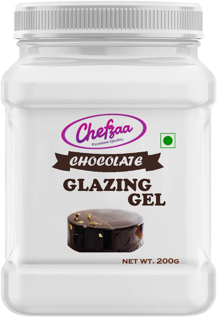 Chefzaa Edible Glazing Gel for Cake & Desserts Toppings Decoration (Chocolate) (B0BTC1SLT6) Amazon Price History, Amazon Price Tracker