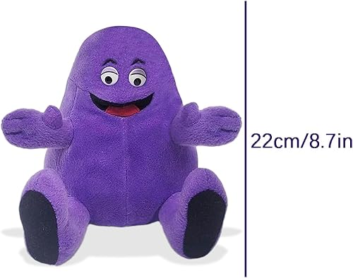 Miniatura 2 de BeyondNice Grimace Shake Sombrero amarillo Burger Busters Shake - Peluche de peluche de juguete de peluche, juguete de juguete, muñeca para niños