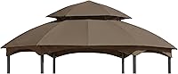 Vista 12 de Garden Winds Toldo de repuesto para cenador The Heritage Dome - Riplock 350 - Cinnabar