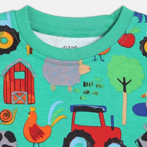 Image of miniklub Boys 3 Printed Applique T-Shirt