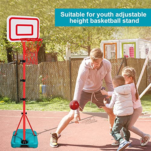 Kids Basketball Hoop Adjustable Height 2.9 Ft-6.2 Ft Toddler Toys Basketball Hoops Indoor Outdoor Play Mini Portable Basketball Goals Outside Toys Backyard Games For Boys Girls Age 3 4 5 6 7 8 Gifts #TOP5