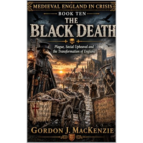 The Black Death Audiolibro Por Gordon J. MacKenzie arte de portada