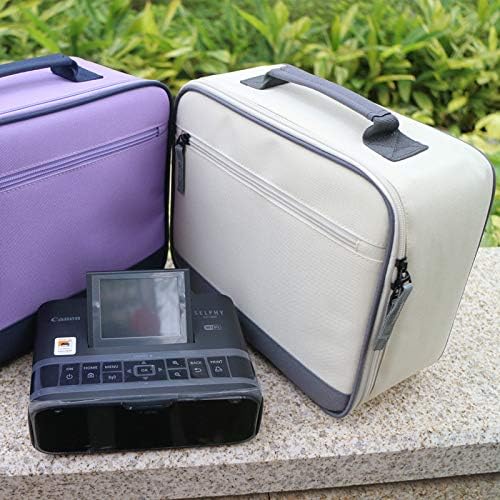 hainan Storage Box Handbag Case for Canon SELPHY CP910 CP1200 CP1300 Digital Photo Printer Purple one Size
