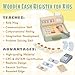 Wooden Toy Cash Register for Kids, Pretend Play Money Counting Toy with Scanner and Credit Card Toddlers Cashier Toy Shop Grocery Play Food Accessory Preschool Learning Gift for Boys Girls Ages 3+