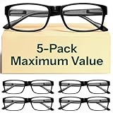 Gaoye 5 pack Lesebrillen herren/damen mit blaulichtfilter Brille Lesehilfe für Damen Herren