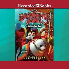 Diseño de la portada del título The Gollywhopper Games: Friend or Foe