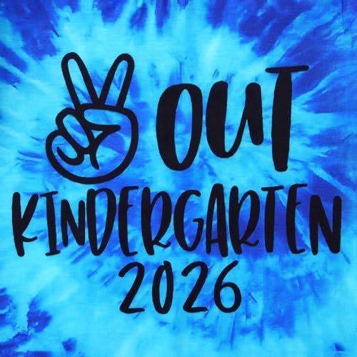 Image of MODNTOGA Kids Girl Boy Peace Out Kindergarten Shirt 2026 Kindergarten Graduation T-Shirt Last Day of School Summer Tee Tops