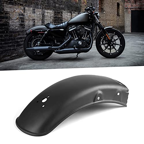 Image of Motorcycle Rear Tire Mud Flap, Metal Wheel Mudguard Rear Guard Fit for VN800 All Models Heavy Duty Steel Construction Splash Protection for Street Cruiser Use
