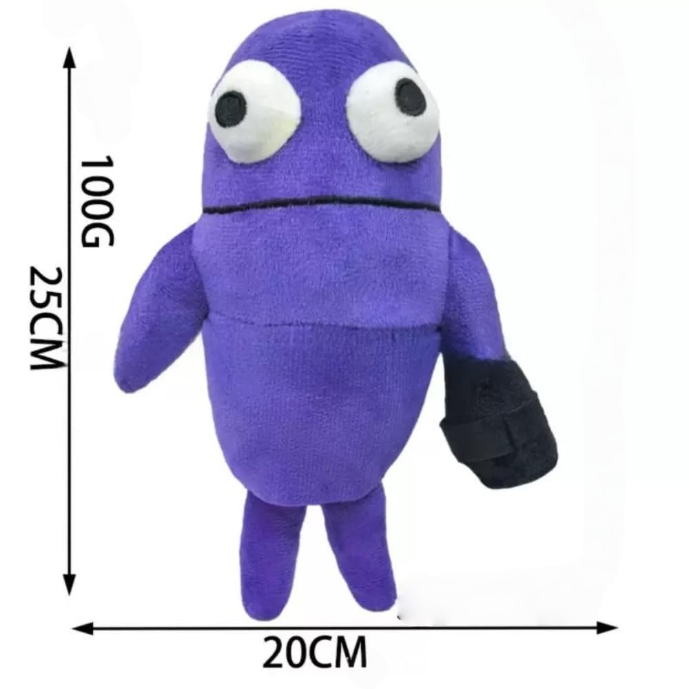 TONGMAN 2pcs R.E.P.O Plush Toy,25cm Soft R.E.P.O Horror Game Stuffed Animal,Mailbox Man Plushies - Image 3