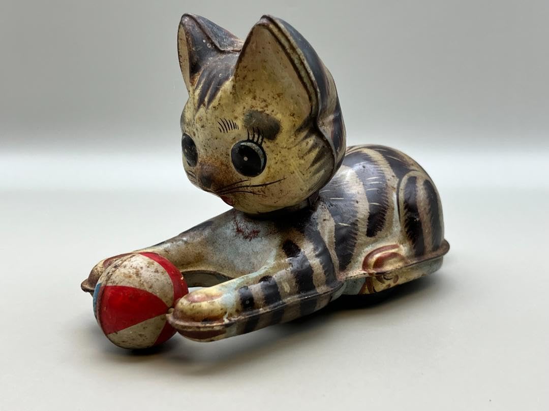 猫のブリキ玩具(昭和30年代) 猫のブリキ玩具(昭和30年代)