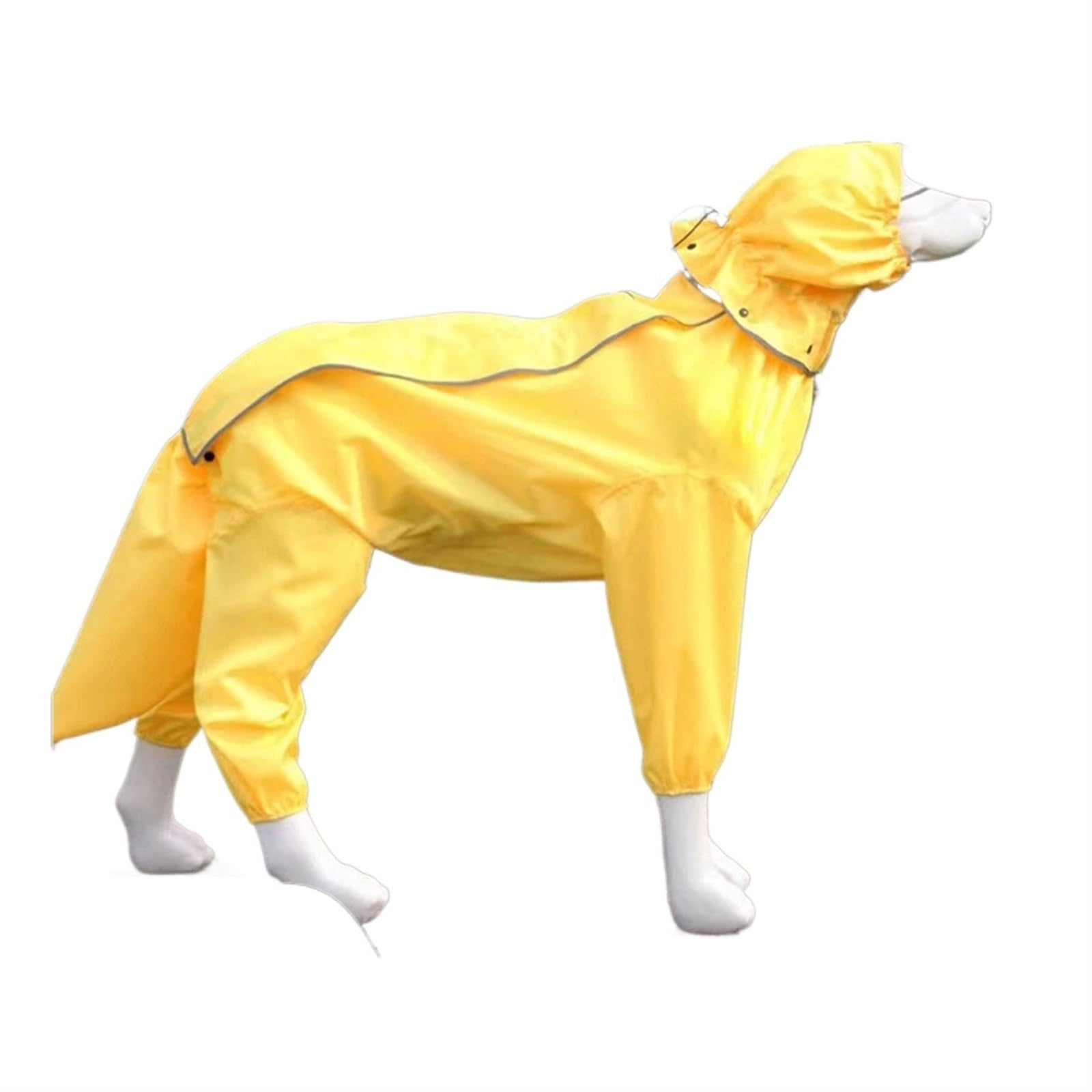 Manteau imperméable réfléchissant pour chien finie la boue sur le poil