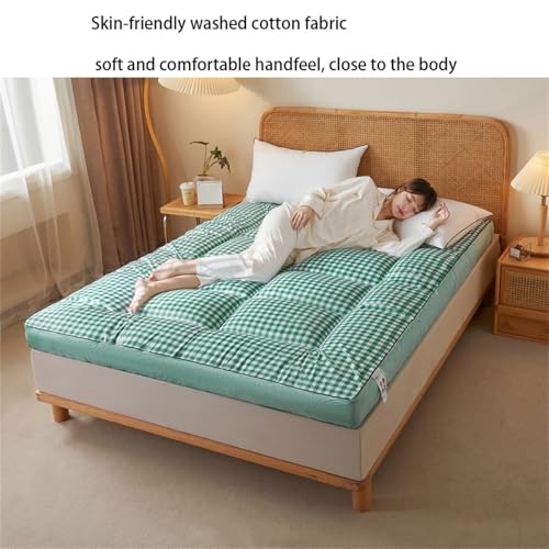 Copertura per futon giapponese salvaspazio, soluzione ideale per studenti e ospiti e vita minimalista, facile da riporre e adatta ai viaggi per piccoli spazi