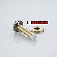 Vista 9 de JQK - Tope para puerta dorado, 304 de acero inoxidable de 1mm de espesor con amortiguación de sonido, parachoques de puerta, protector de pared 1