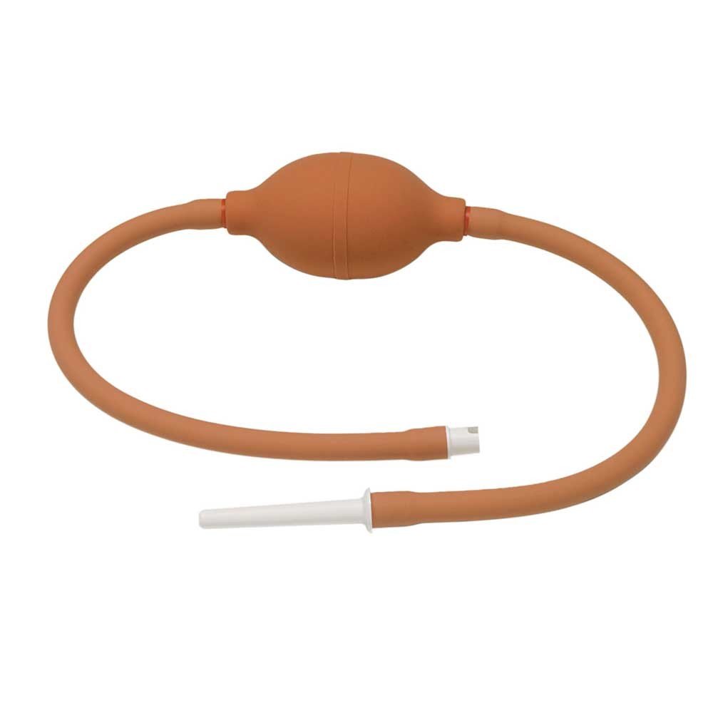 Behrend Klyso-Pumpe Klistier Einlauf Irrigator Komplett-Set, Weich-PVC, rot, Länge 85cm Drogerie & Körperpflege