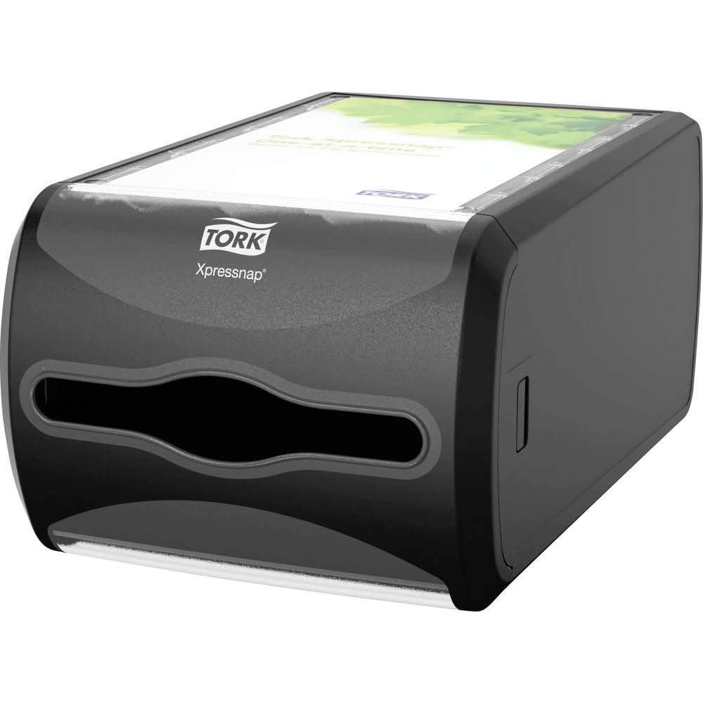 Tork 272511 Xpressnap Thekenspender für N4 Spenderservietten / Serviettenspender in Schwarz