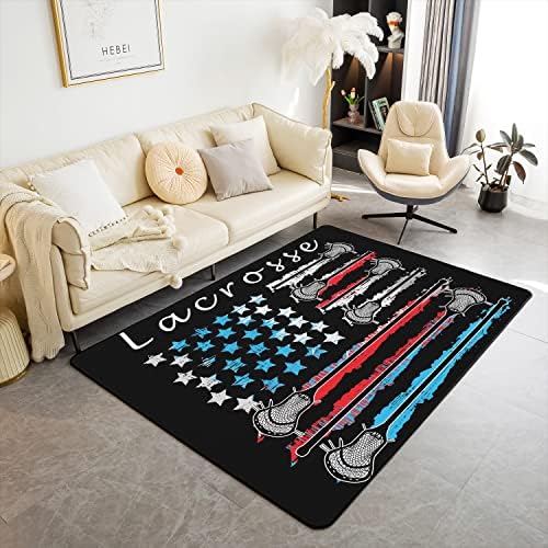 Loussiesd Kids Video Game Carpet Living Room Rugs for Bedroom Rugs Boys Gamer Blue Gamepad Decor Extra Soft Rugs for Living Room Bedroom Room Multifunctional Rugs 100 * 150cm