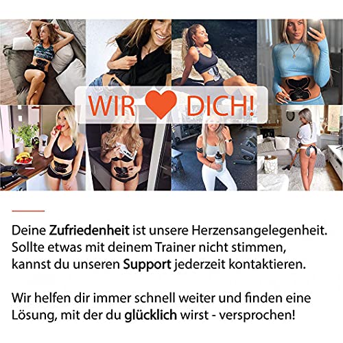Bodify® EMS Hip Trainer – Attivazione della muscolatura dei Glutei! – Attivazione Muscolare – Allenamento EMS – Allenamento dei Glutei – per Uomini e Donne L'Originale