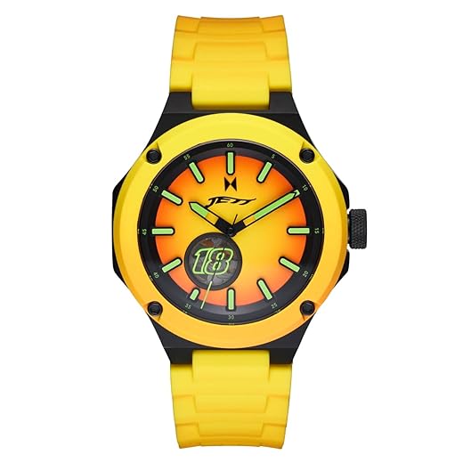 MVMT Raptor Men’s Automatic Watch, 46.5mm, Silicone Strap, 100M Water Resistant – Gift for Him