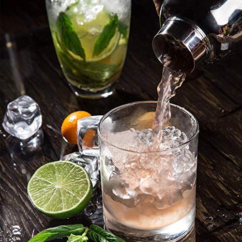 Set de Coctelera de Acero Inoxidable 750 ml Kit Bartender miniatura 2