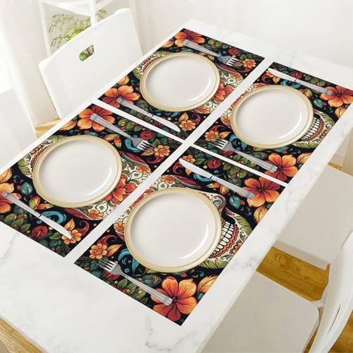 Set de table PVC résistant à la chaleur et imperméable pour dîner