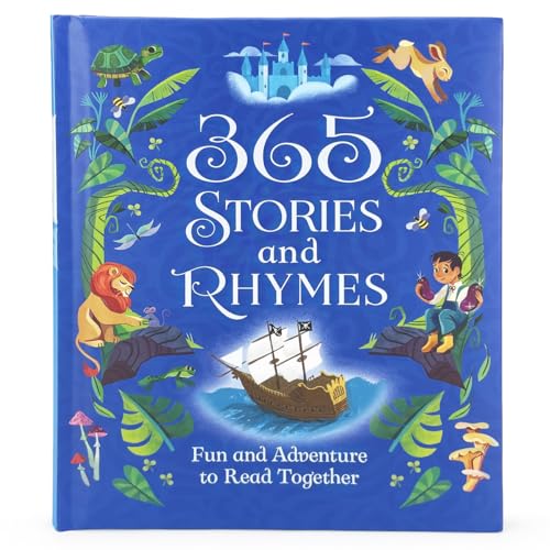 Image of 365 Stories and Rhymes - Tales of Action and Adventures: Short Nursery Rhymes, Fairy Tales and Bedtime Collections for Little Boys and Heroes