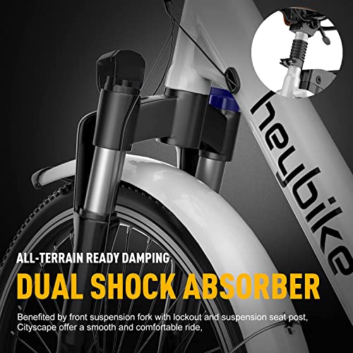 image for Heybike Cityscape Electric Bike 350W Electric City Cruiser Bicycle Up 