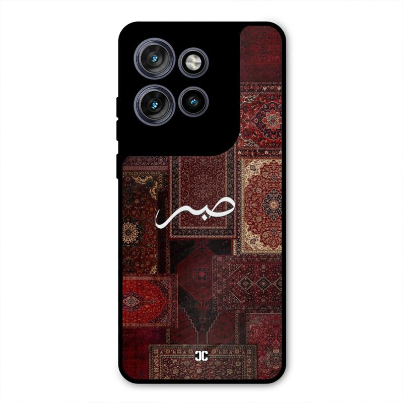 Image of PrintShield Sabr Back Cover for Motorola Edge 50 Neo, Shockproof Printed Phone Case with Soft TPU Sides & Anti-Slip Grip