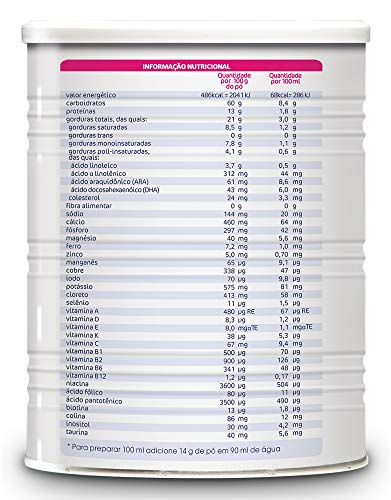 Fórmula infantil Kabrita 2 400g, Ausnutria Brasil